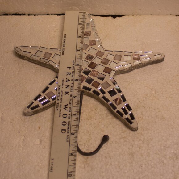Star Mosaic Wall Hooks Pair - Picture 6 of 7